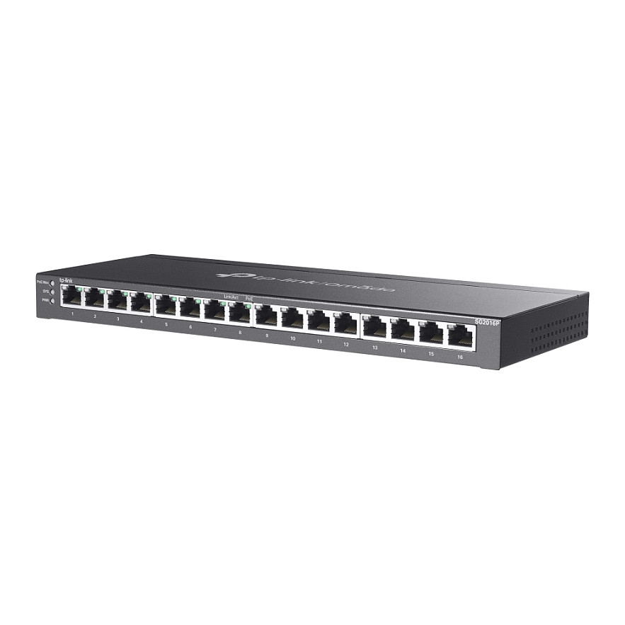 TP-Link Omada SG2016P – 16-Port Gigabit Smart Managed PoE+ Switch (120W, Rackmount/Desktop) - Figura 3