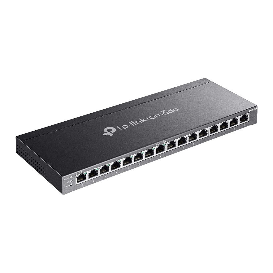 TP-Link Omada SG2016P – 16-Port Gigabit Smart Managed PoE+ Switch (120W, Rackmount/Desktop) - Figura 4
