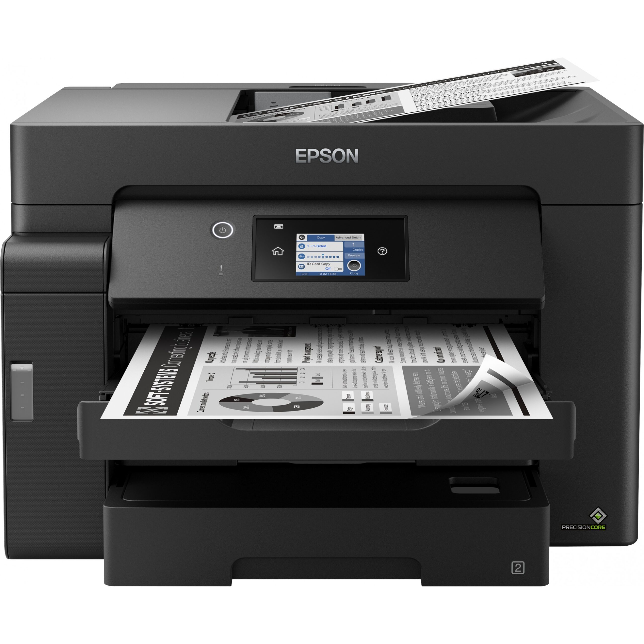 Printer Multifunksional Inkjet Epson EcoTank ET-M16600 3-in-1 A3 WLAN/WiFi