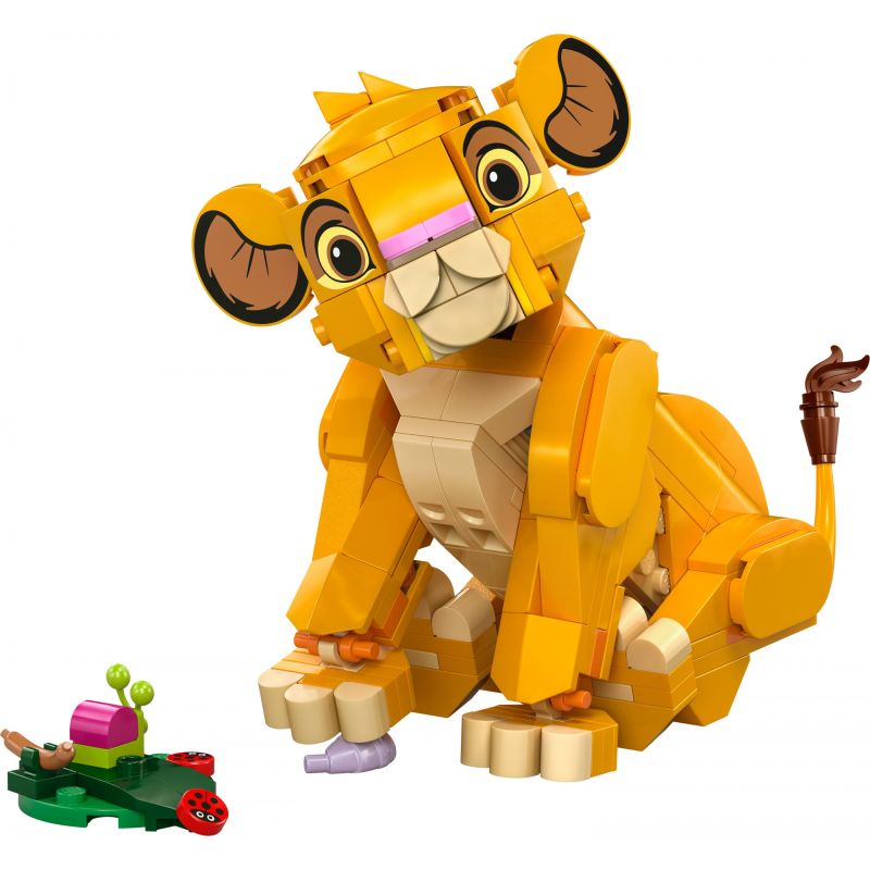LEGO Disney Classic Simba the Lion Cub of the King 43243 - Figura 3