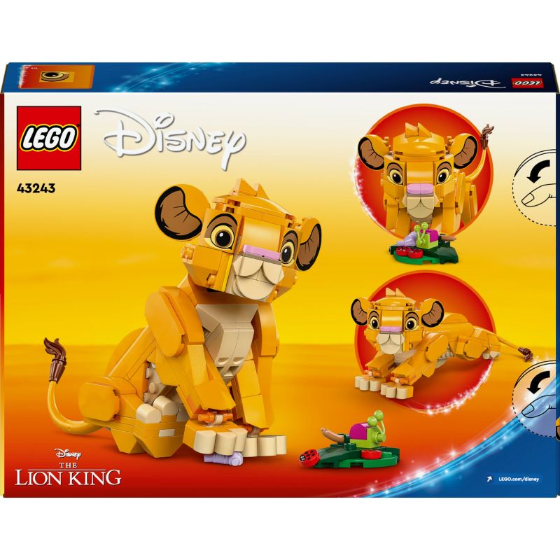 LEGO Disney Classic Simba the Lion Cub of the King 43243 - Figura 5