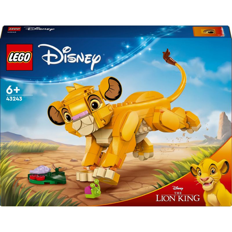 LEGO Disney Classic Simba the Lion Cub of the King 43243