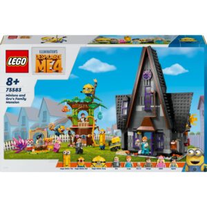 LEGO Minions Gru and the Minions’ Family Villa 75583