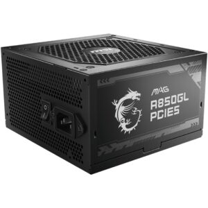 Furnizues Energjie PSU MSI MAG A850GL 850W ATX Power Supply / PCIe 5.0 / 80+ Gold – Zezë