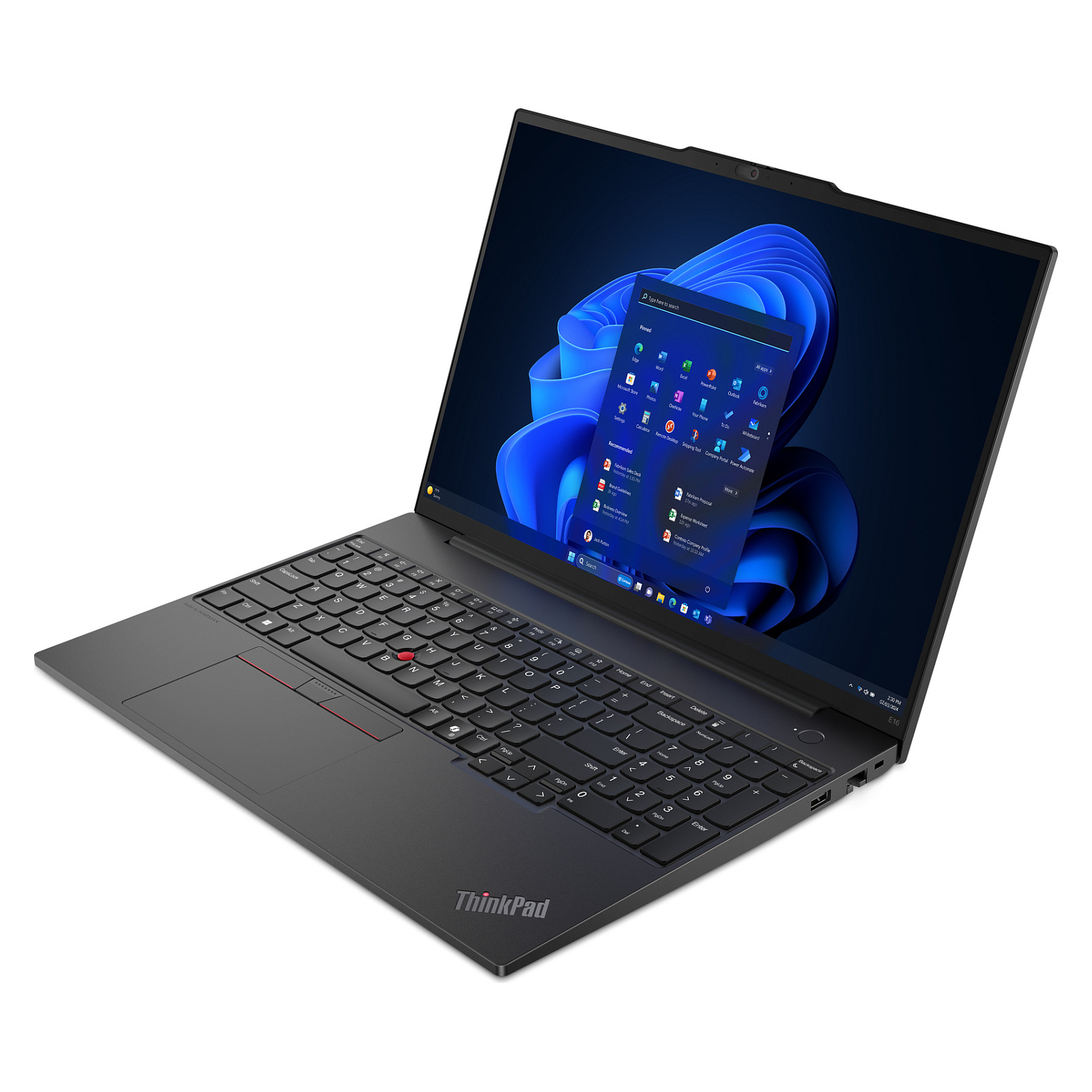 Laptop Lenovo ThinkPad E16 G2 / Ultra 7 155H / 32GB DDR5 / 1TB / 16" WUXGA IPS AG / Intel Arc Graphics - Grafit - Figura 2