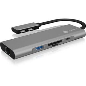 Docking Station Icy Box USB-C / MacBook Pro/MacBook Air / Hiri