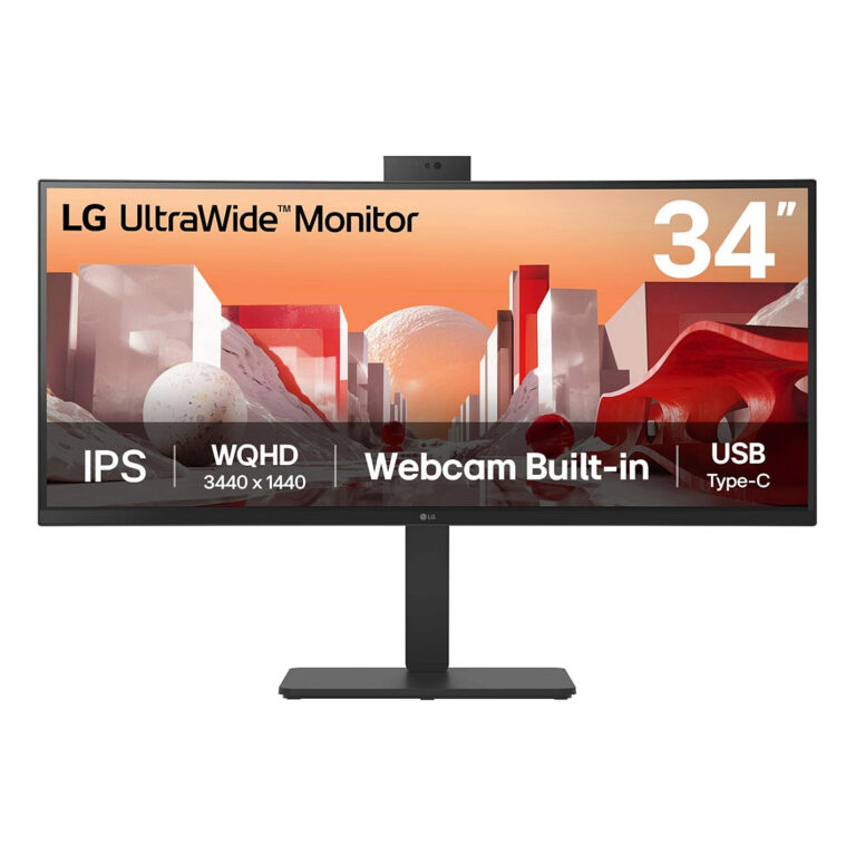 Monitor LG 34BA85QE-B / 34" / UWQHD IPS LCD Curved / 60Hz / 5ms / HDMI+DP+USB-C - Zezë