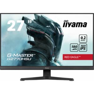 Monitor Gaming IIYAMA G2770HSU-B6 / 27" Full HD 180 Hz 0.2 ms IPS / HDMI DP USB / e zezë
