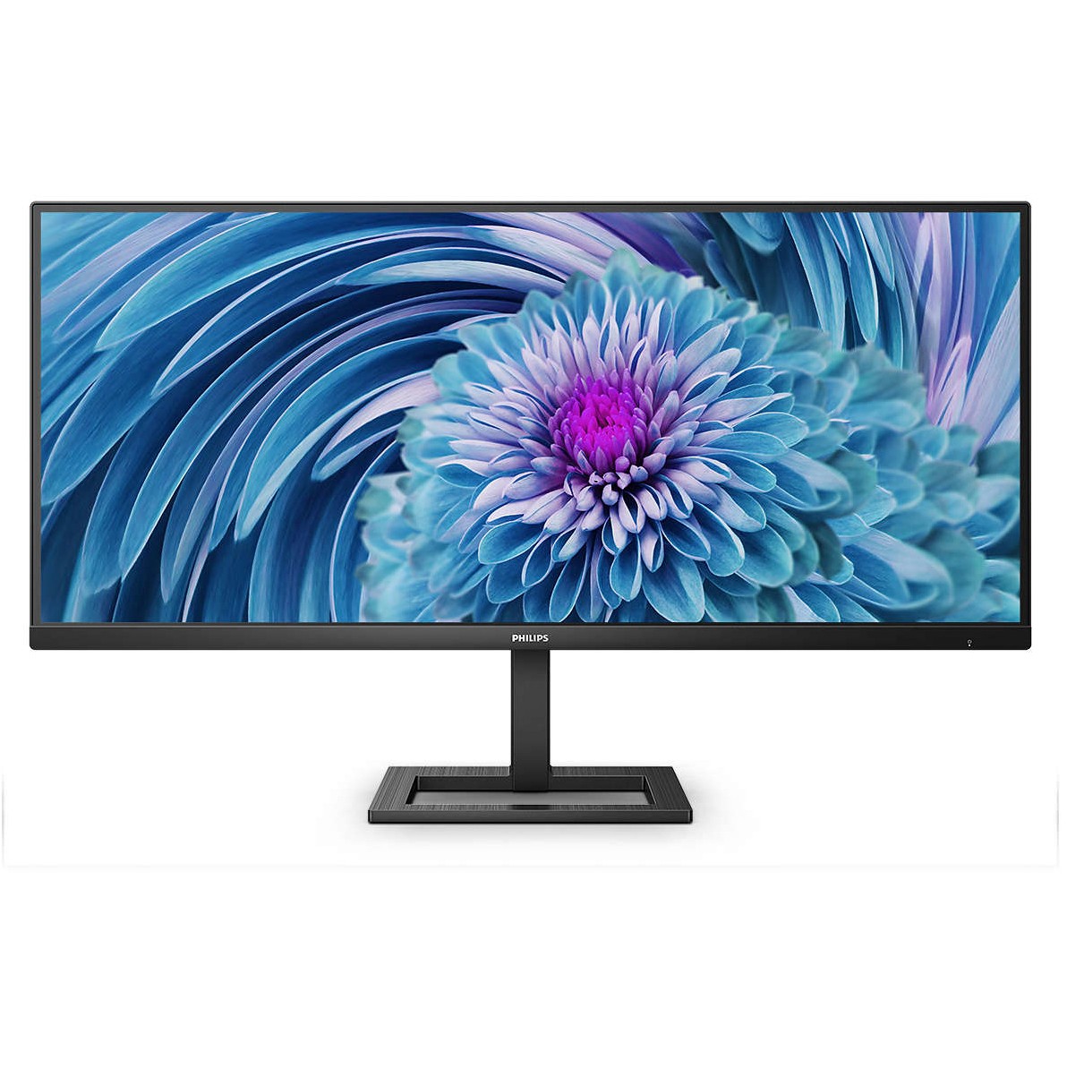 Monitor i lakuar Philips E Line 346E2LAE/00 / 34" Wide Quad HD 4 ms 100Hz VA / HDMI DP USB-C Speaker / e zezë