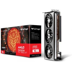 Kartelë Grafike AMD RX 7800 XT 16GB Sapphire NITRO+ Radeon Gaming OC GDDR6 3 Fan
