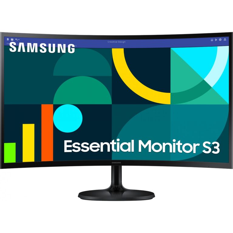 Monitor i lakuar Samsung LS27D364GAU Essential S36GD / 27" Full HD 100Hz 4ms VA / HDMI, VGA / e zezë