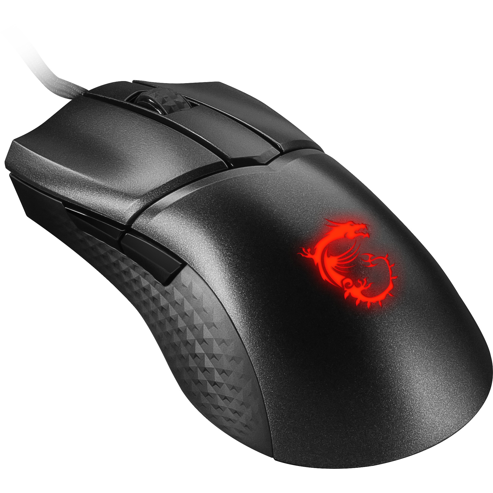 Maus me Kabllo MSI Clutch GM31 – Zezë - Figura 2