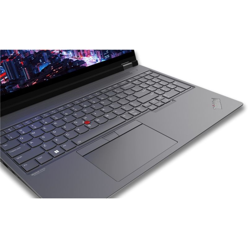 Laptop Lenovo ThinkPad P16 G2 / Core i9 13980HX / 64GB / 2TB / 16" WQUXGA IPS / RTX 4000 ADA 12GB / Gri - Figura 4