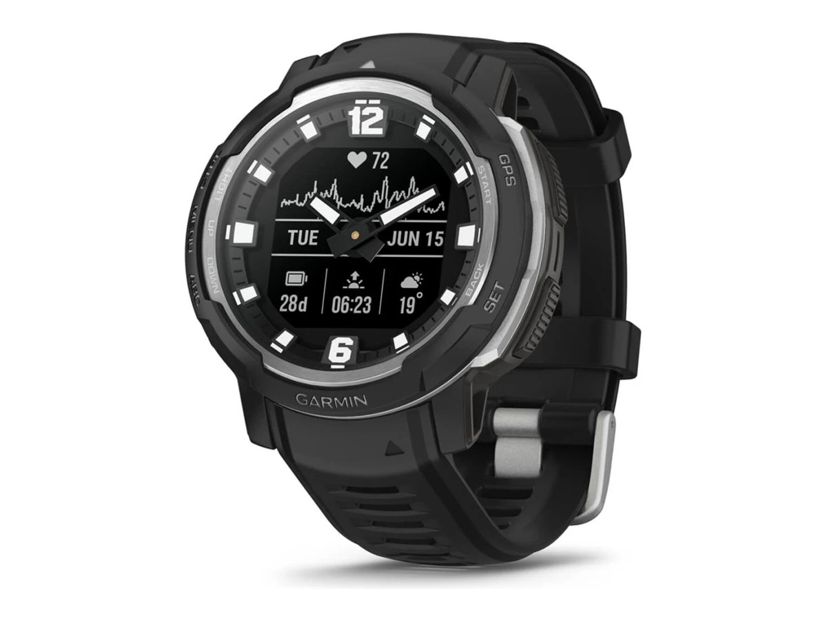 Orë e mençur Garmin Instinct Crossover / 45mm – Zezë