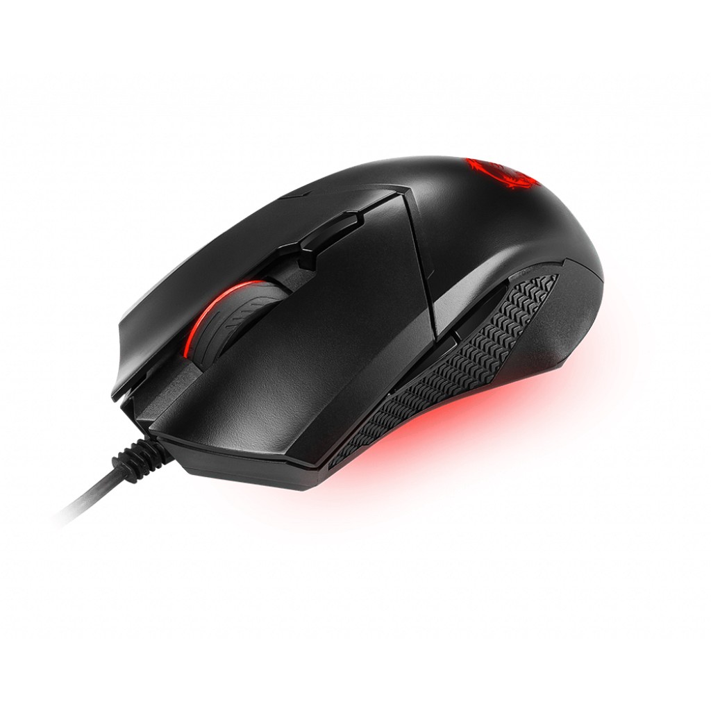 Maus me Kabllo MSI Clutch GM08 – Zezë - Figura 4