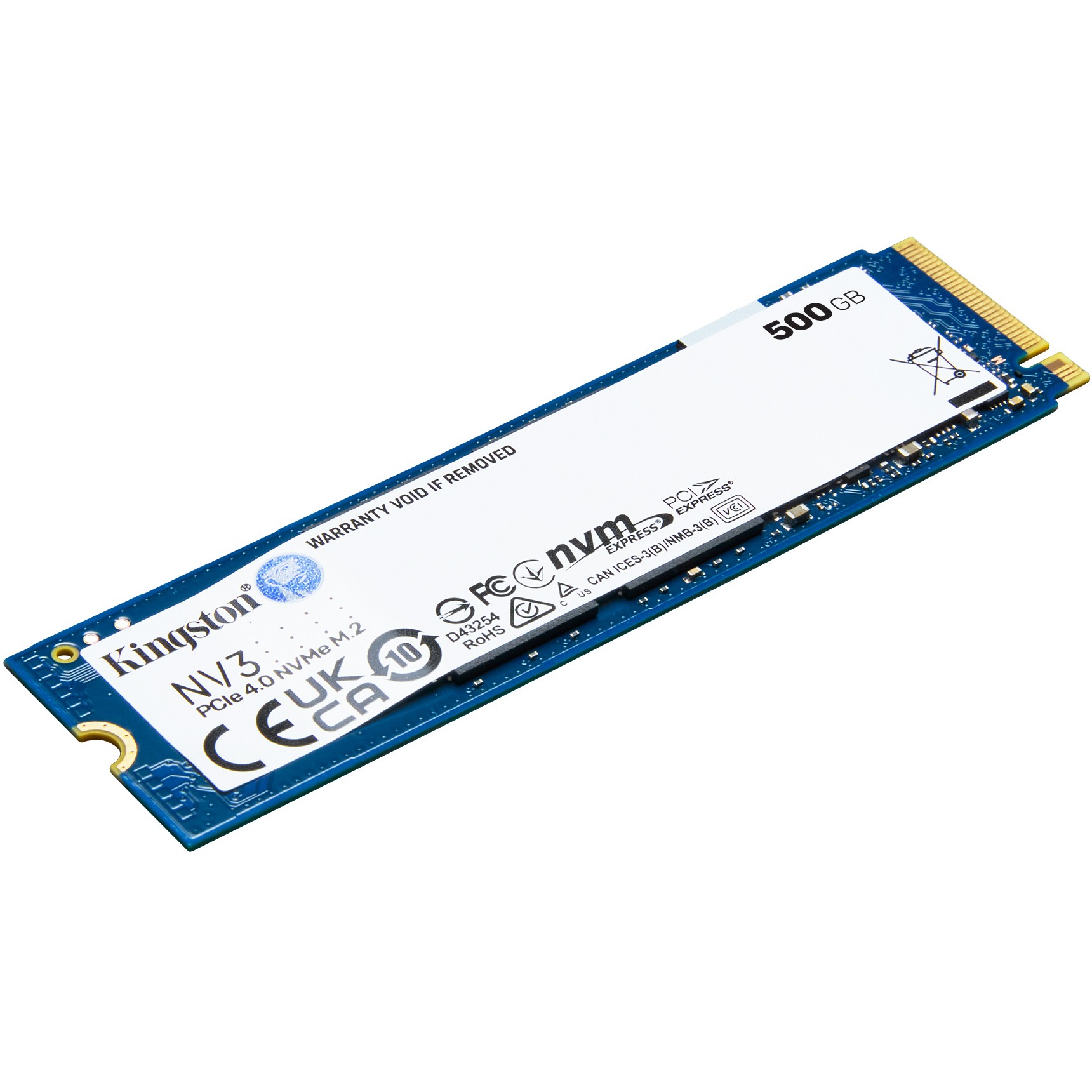 SSD të Brendshëm M.2 500GB Kingston NV3 NVMe PCIe 4.0 x 4