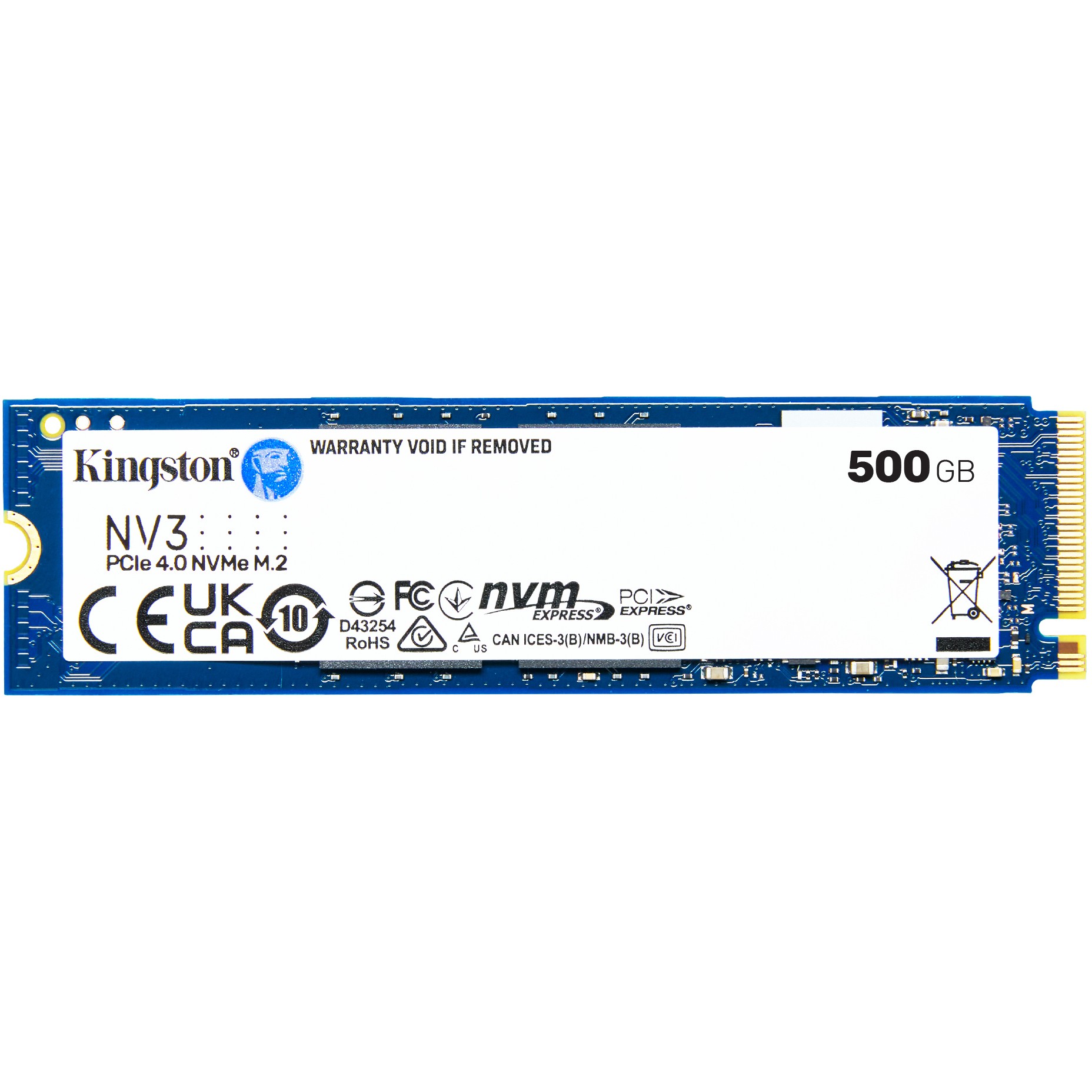 SSD të Brendshëm M.2 500GB Kingston NV3 NVMe PCIe 4.0 x 4 - Figura 3