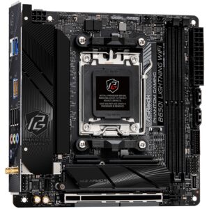 Pllakë Amë MB AMD B650I Lightning WiFi AM5 mITX HDMI DDR5 - AMD Sockel AM5 (Ryzen Zen4)