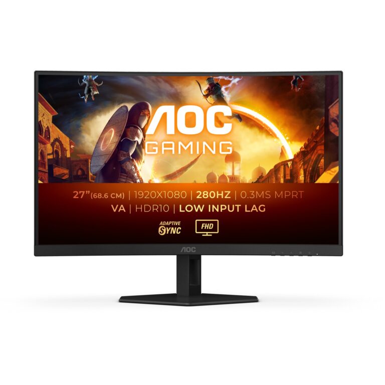 Monitor Gaming AOC C27G4ZXE / 27 Inch / Full HD / 280Hz / 0.3ms / Curved / I zi