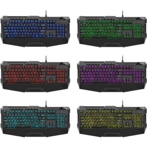 Tastierë gaming Sharkoon Skiller SGK4 Rubberdome / Wired / QWERTZ / German Language – Zezë 7