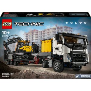 LEGO Technic Volvo FMX Truck with EC230 Electric Crawler Excavator 42175
