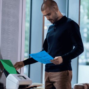 Skaner BROTHER ADS-4900W Document Scanner with ADF Duplex 60 ppm USB 3.0 LAN Wi-Fi - Bardhë