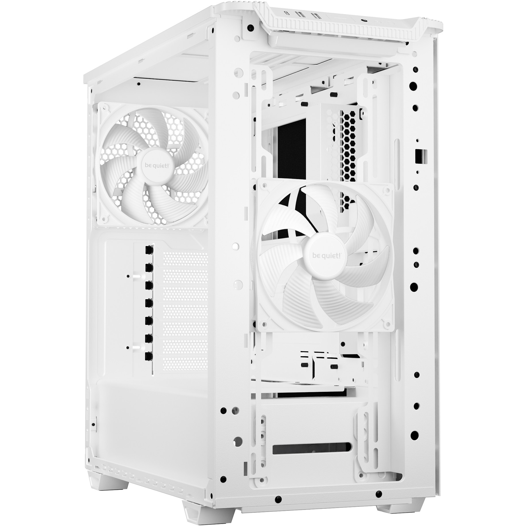 Kasë Midi be quiet! PURE BASE 501 Airflow – Bardhë - Figura 3