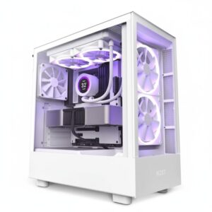 Kasë NZXT H5 Elite Midi Tower - Bardhë