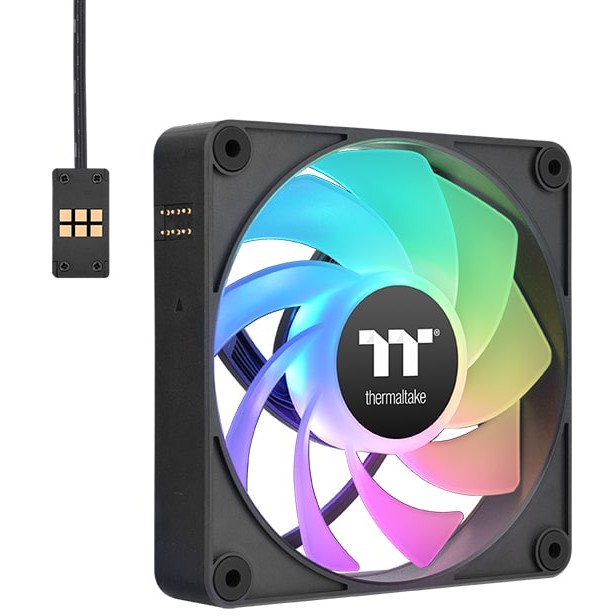 Ftohës për Kasë 140mm Thermaltake CT140 EX Reverse ARGB Sync / 3-Pack – Zezë