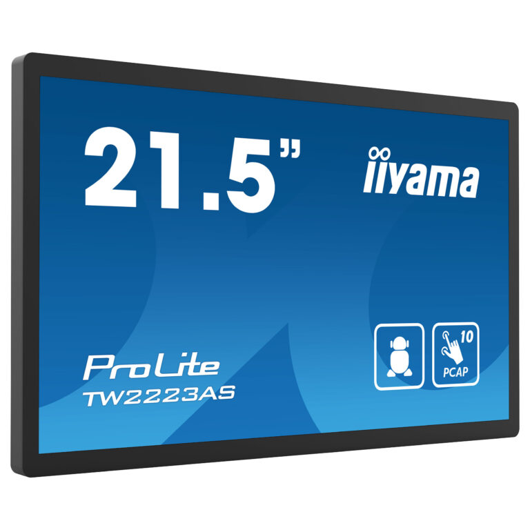 Monitor IIYAMA TW2223AS-B2 / 21.5"/ Full HD VA / Touchscreen / 84 kHz / 18 ms / HDMI+USB+HDCP+Card Reader - Zezë