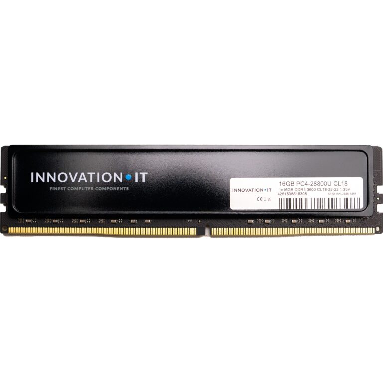 RAM Memorie DDR4 3600 16GB Innovation IT CL18 1.35V with heatspreader (CL18-22-22)