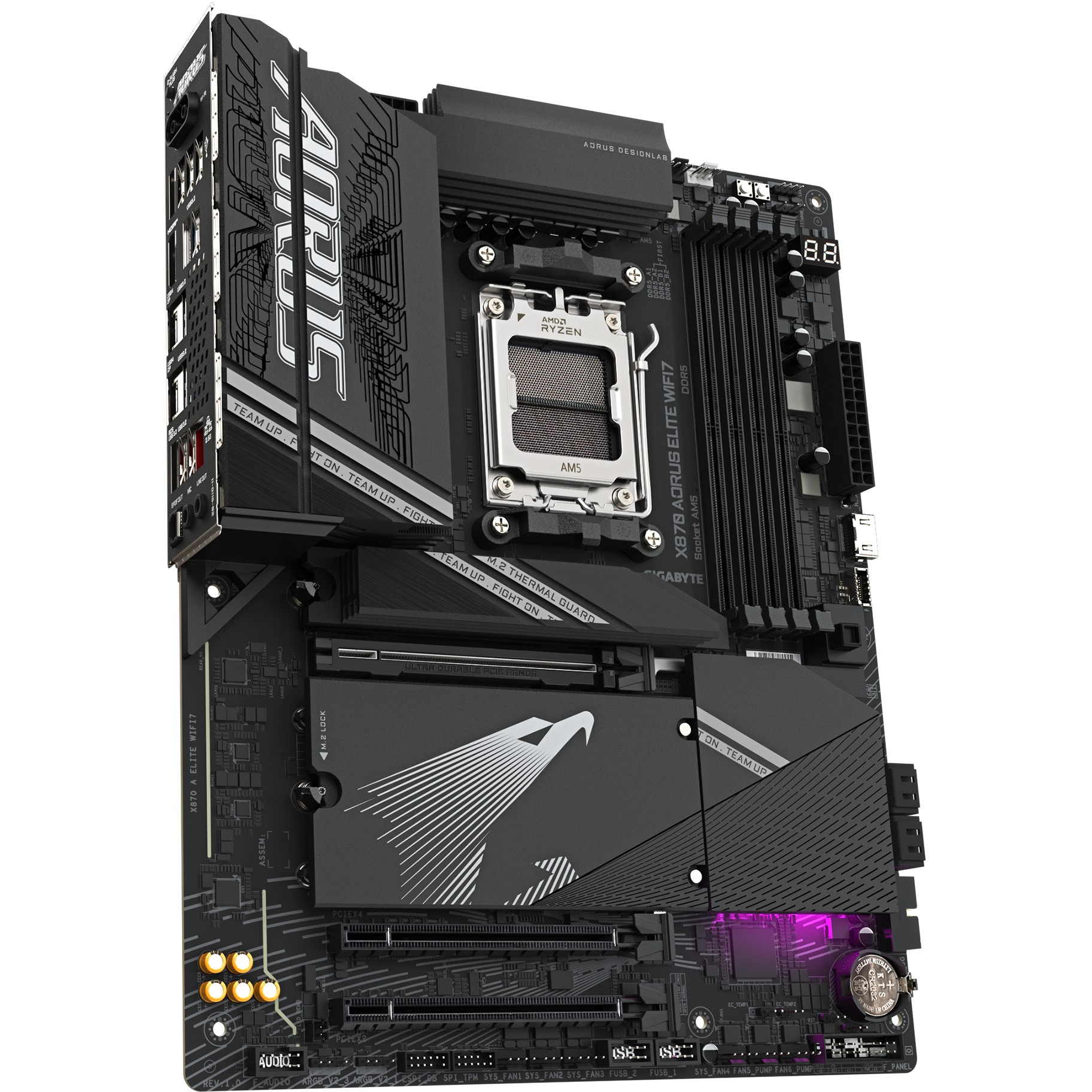 Pllakë Amë MB Intel AM5 Gigabyte X870 Aorus Elite Wifi7 ATX - Figura 3