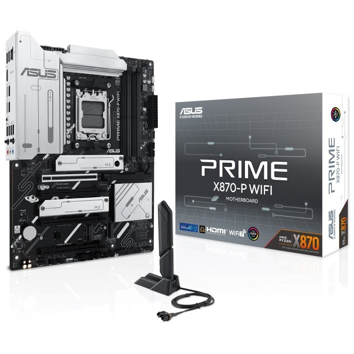 Pllakë Amë MB AMD AM5 ASUS PRIME X870-P WIFI ATX