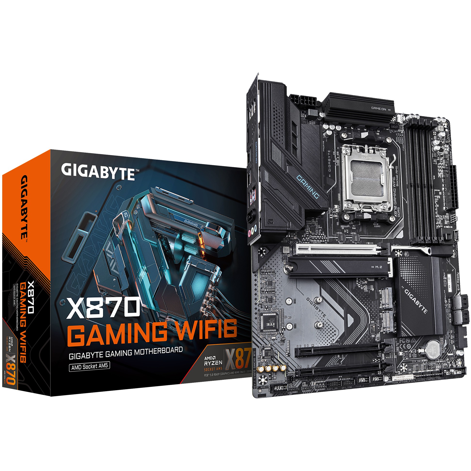 Pllakë amë AM5 Gigabyte X870 GAMING WF6
