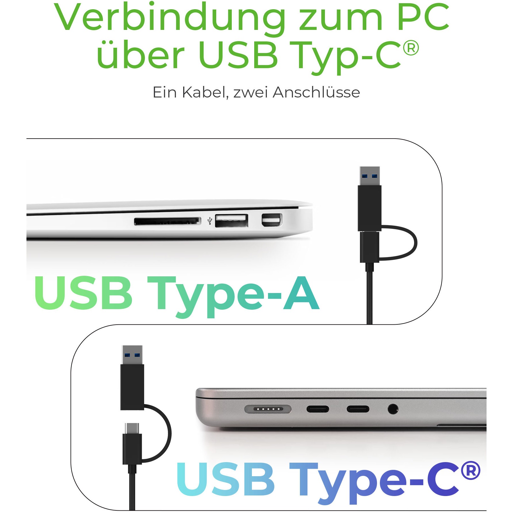 Aksesorë për disqe ICY BOX IB-180MS-C31 USB-C/USB-A 3.2 Docking Station for M.2 NVMe SSD and 3.5"/2.5" SATA HDD - Figura 4