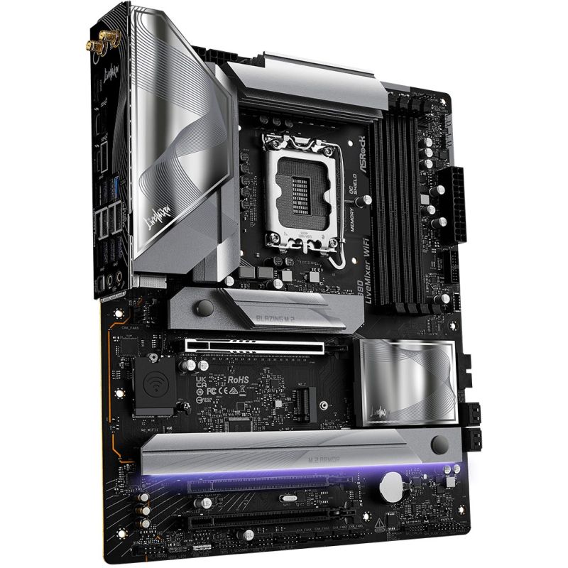 Pllakë amë ASROCK Z890 LiveMixer WiFi (1851) (D) - Figura 3