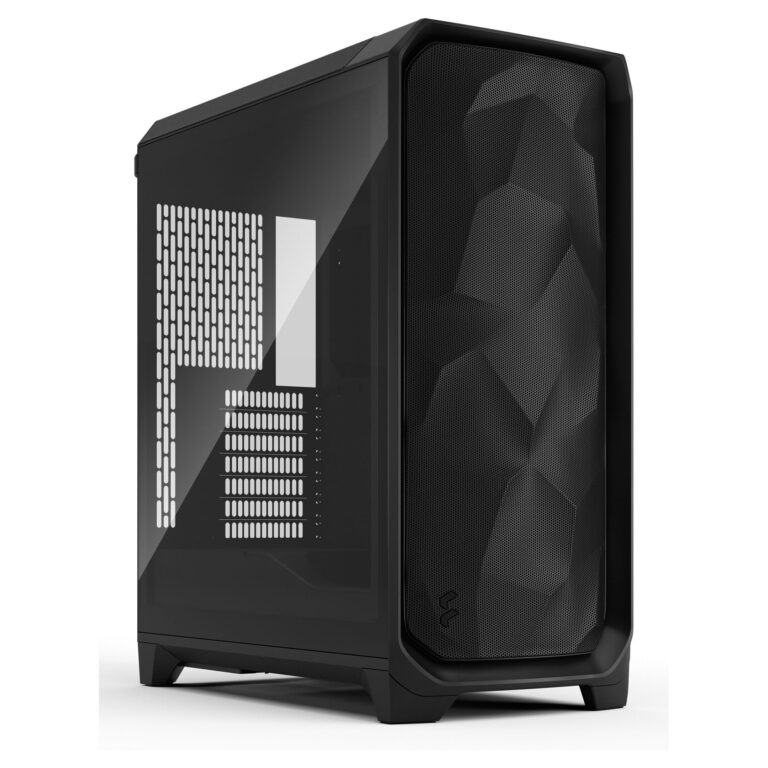 Kasë Midi Tower Fractal Design Meshify 3 TG Light Tint – Zezë