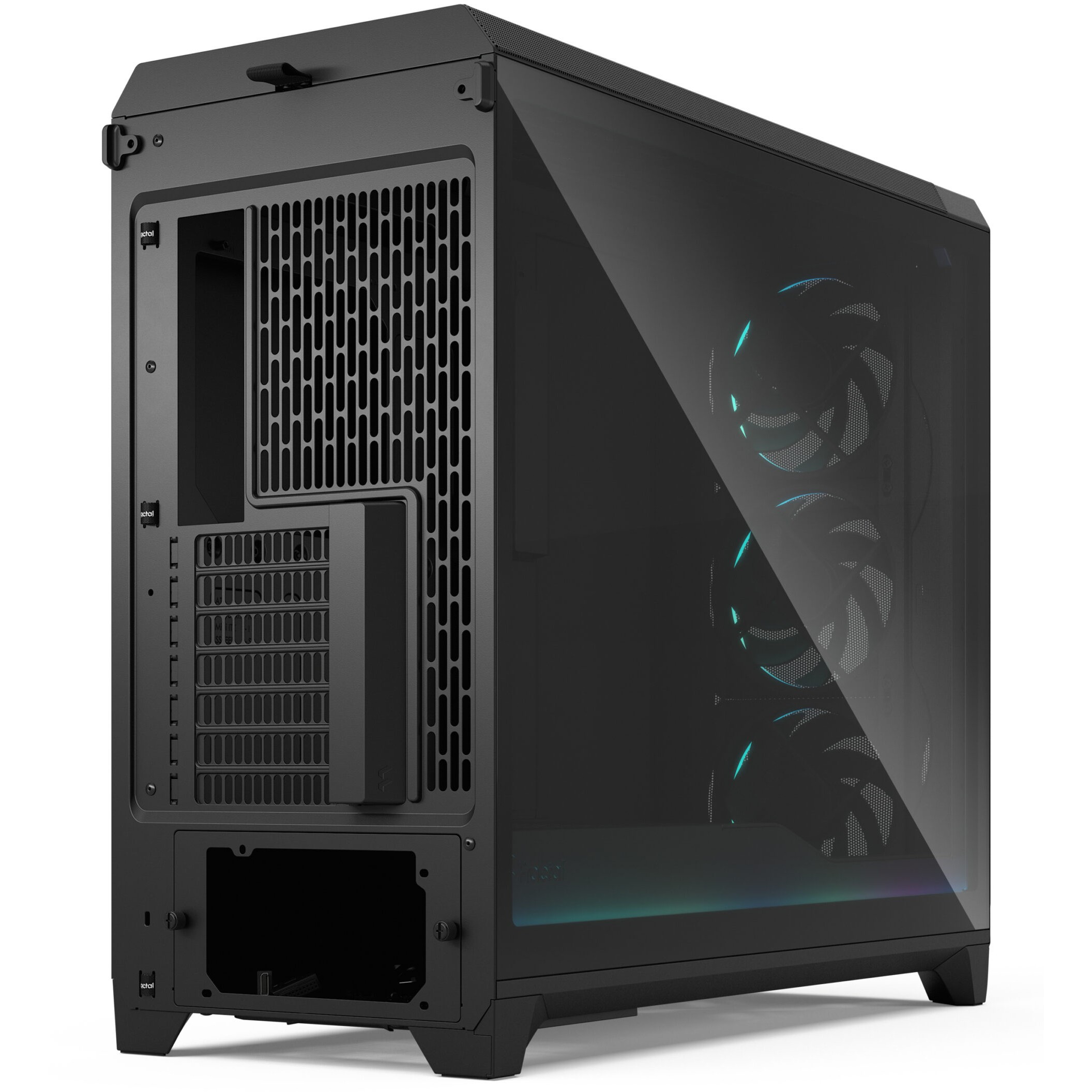 Kasë Fractal Design Meshify 3 XL Ambience Pro RGB/ Mid Tower Case / Tempered Glass - Zezë - Figura 3