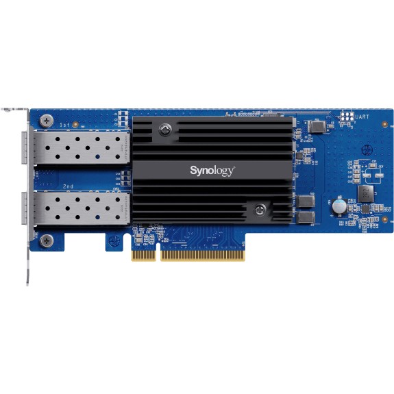 Karta të Rrjetit Synology / E10G30‑F2 / PCIe 3.0 x8 / Low‑Profile