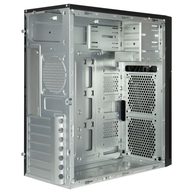 Kasë Midi Tower Inter-Tech / ATX / IT-2815 Linear – Zezë - Figura 2