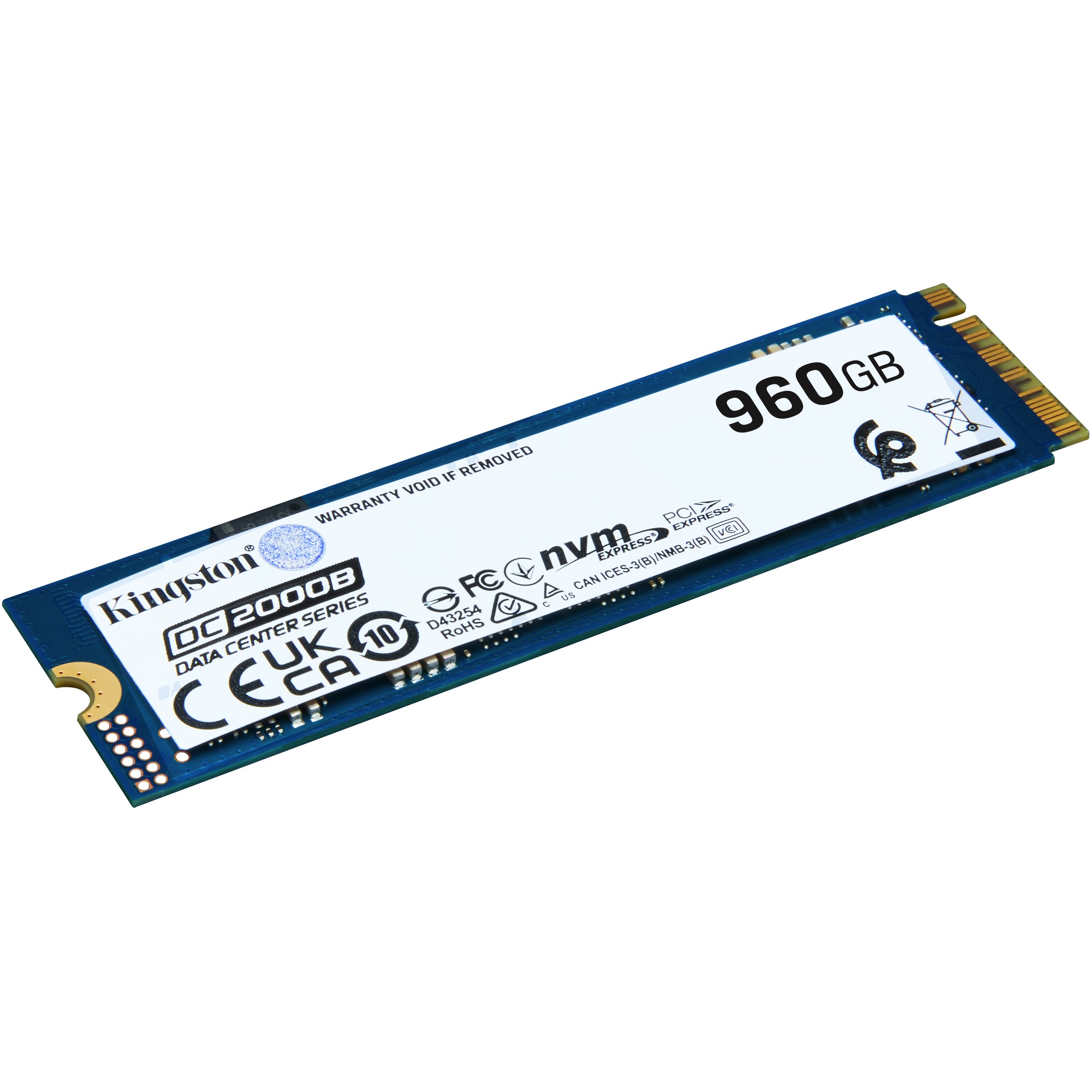 SSD e Brendshme M.2 960GB Kingston DC2000B NVMe PCIe 4.0 x 4