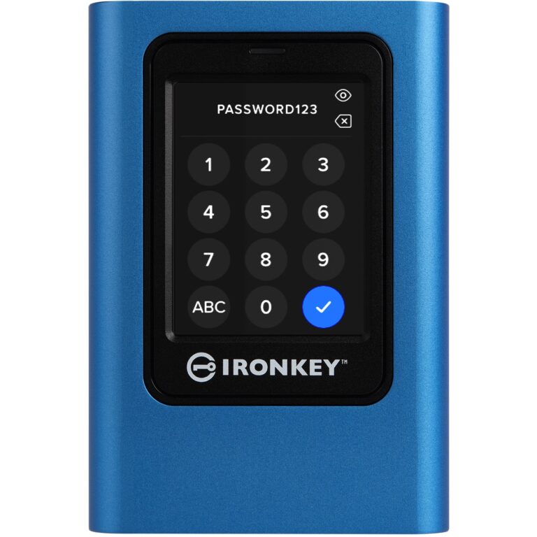 SSD e jashtme 3.84TB Kingston IronKey Vault Privacy 80 USB 3.2 Gen 1