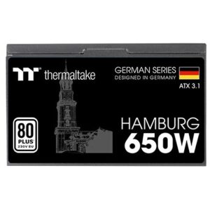 Furnizues Energjie PSU 650W Thermaltake Hamburg ATX3.1 80+
