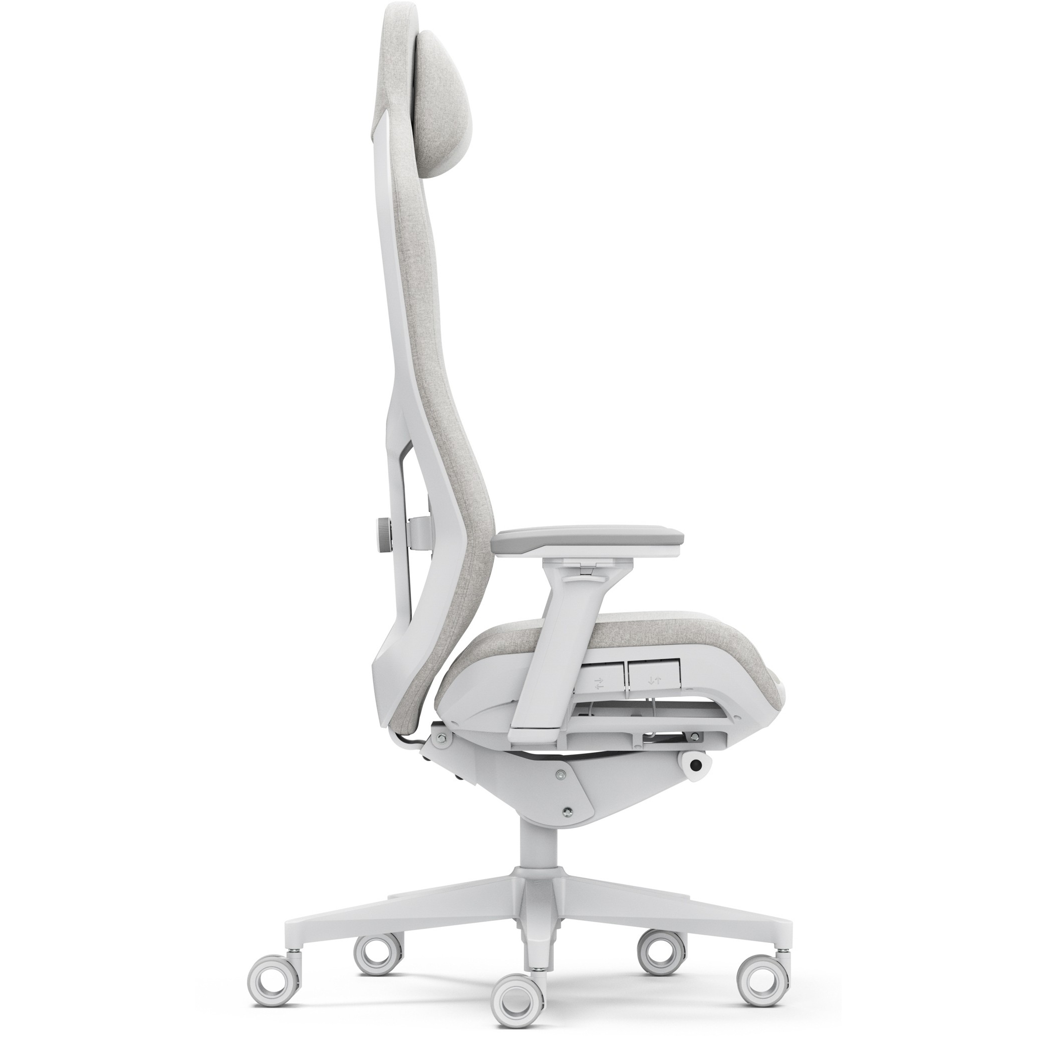 Karrige Gaming Fractal Design / Refine Mesh Light - Bardhë - Figura 3