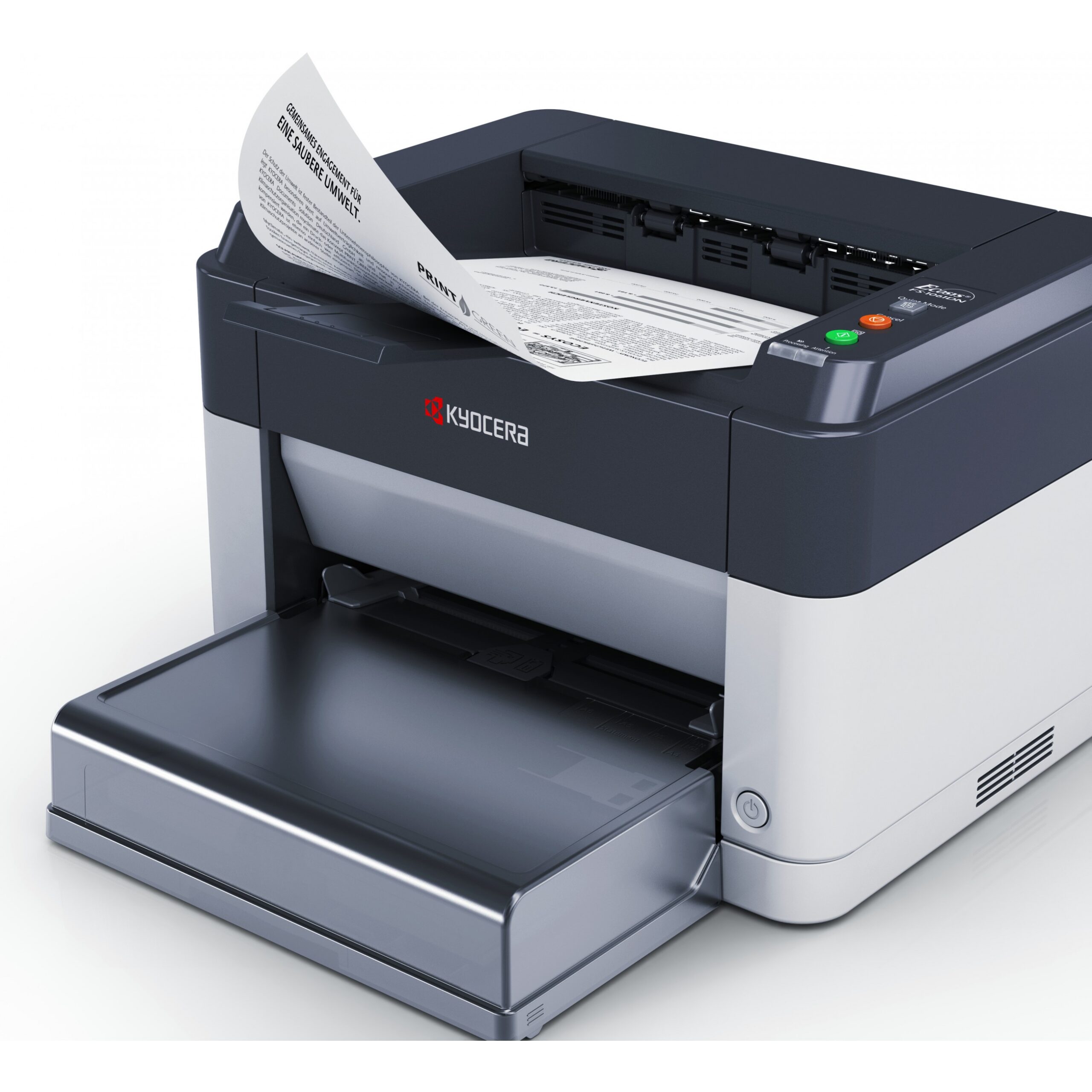 Printer Kyocera FS-1061DN / Mono Laser Printer A4 / 25ppm / 1800dpi / LAN Duplex / 250 Sheets - Bardhë - Figura 4