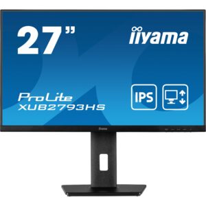 Monitor iiyama XUB2793HS-B7 68.6cm/27" (1920x1080) FHD 1ms 100Hz HDMI Black