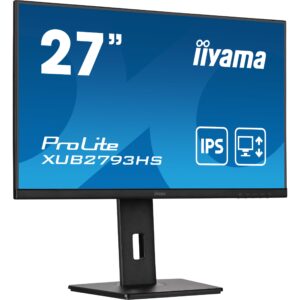 Monitor iiyama XUB2793HS-B7 68.6cm/27" (1920x1080) FHD 1ms 100Hz HDMI Black