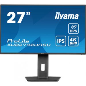 Monitor iiyama ProLite XUB2792UHSU-B6 / 27"4K Ultra HD IPS 4ms 60Hz / DP HDMI USB Speaker / e zezë