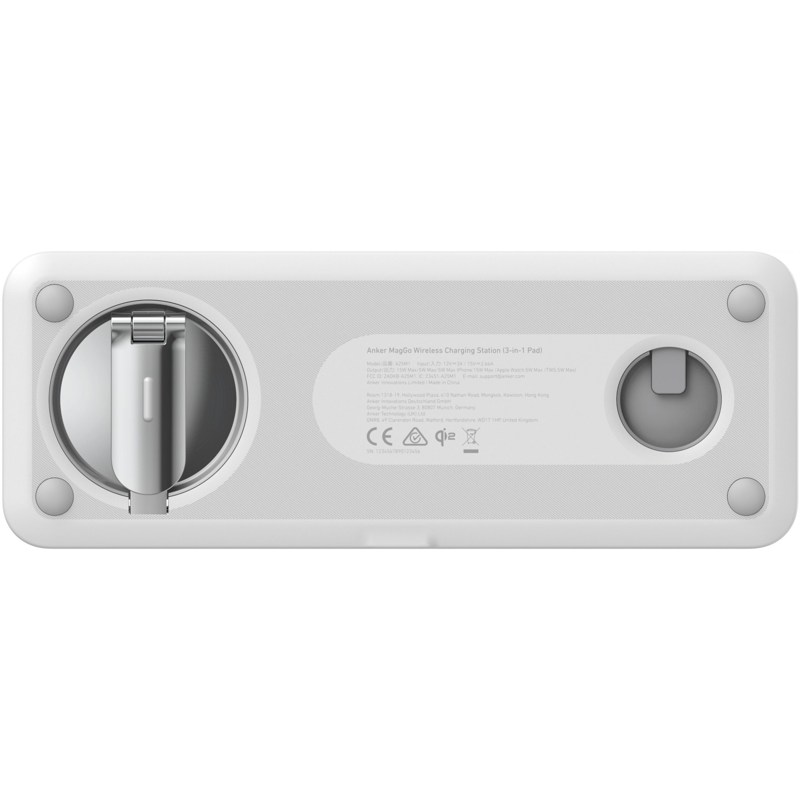 Adapter Wireless Anker MagGo Magnetic Charger 15W PowerIQ Pad – Bardhë - Figura 2