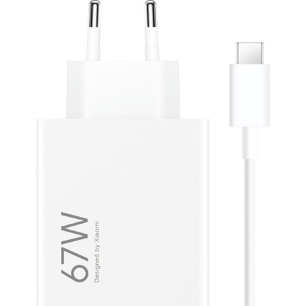 Adapter Xiaomi Charger Combo / 67W / Bardhë